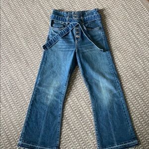 Veronica Beard Belted Jeans